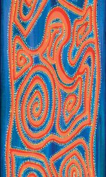 Rain Spirits Rectangle Silk Chiffon Scarf 45 x 150cm